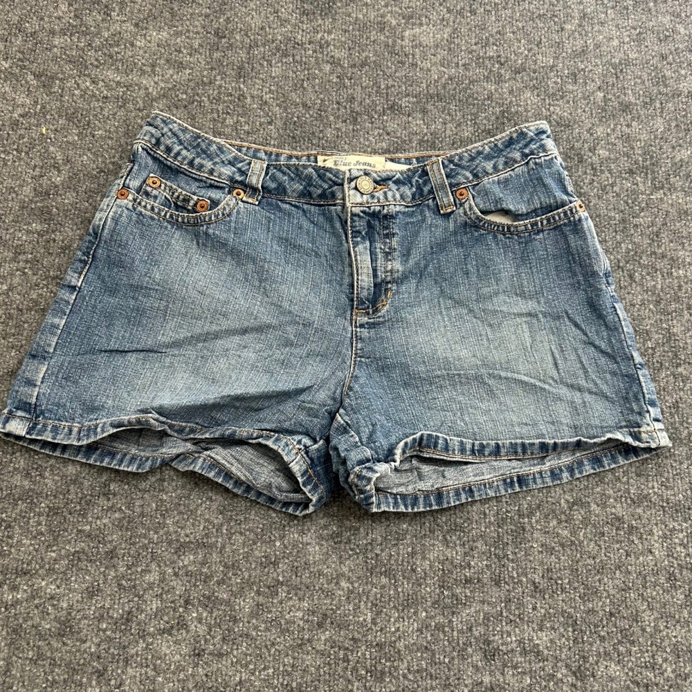 Old Navy Denim Shorts Womens Size 4 Blue Cotton 5 Pocket Casual Summer Mid Rise